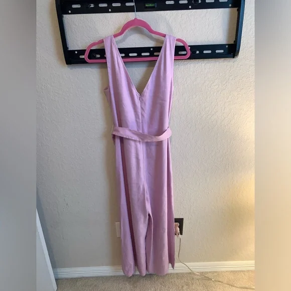 NWOT- Elegant Purple Sleeveless Dress - Picture 6 of 14